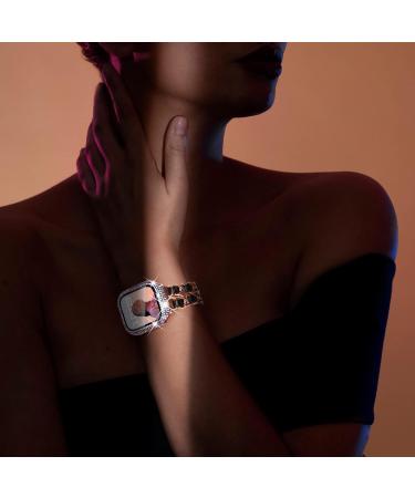 WINGLE 6-Pack Bling Crystal Diamond Apple Watch Case 44mm with Screen Protector for Apple Watch Series SE 6 5 4 - Buy Online on SooperMarket.com