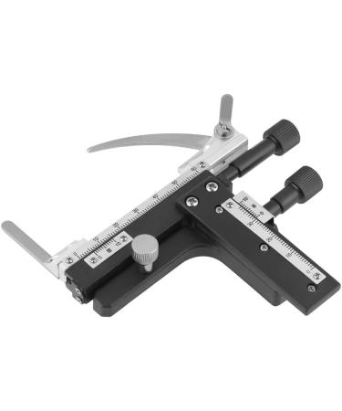 High Precision 14.5cm X-Y Moveable Stage for Microscope | Manual Caliper Lift, 16cm Height - Buy Online on SooperMarket.com