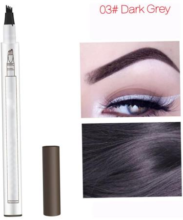 Waterproof Brow Pen Eyebrow Pen Waterproof Eyebrow Pencil for Professional Makeup Natural Brow 3pcs - Buy Online on SooperMarket.com