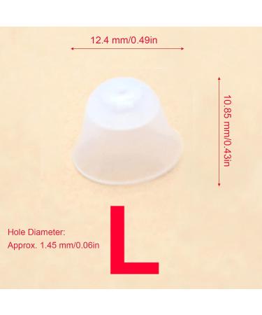Hearing Aid Ear Tip Replacement Close Fit Silicone Ear Tips for Hearing Aids - Buy Online on SooperMarket.com