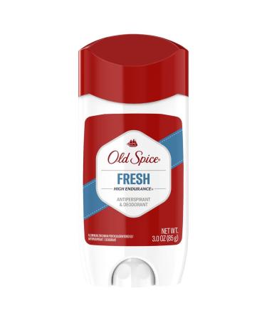 Old Spice Antiperspirant & Deodorant for Men High Endurance Long Lasting Fresh 3 Oz (Packaging May Vary) Fresh 3 Ounce (Pack of 1)