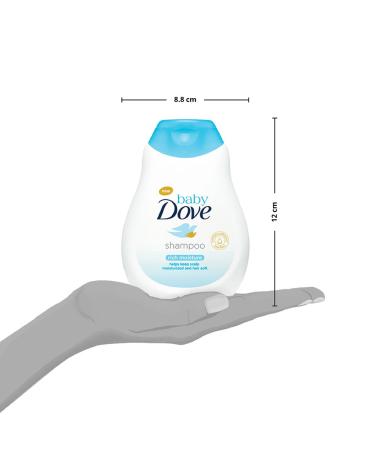 Dove Baby Rich Moisture Shampoo - 200ml | Gentle Cleansing for Soft Baby Hair - Buy Online on SooperMarket.com