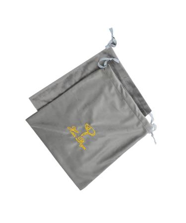 Baluue 2pcs Hair Dryer Storage Bag Drawstring Bags Hair Dryer Bag Drawstring Storage Bags Blow Dryer Pouch Drawstring Pouch Hair Dryer Organizers Bag Storage Bag for Hair Dryer 35.00X30.00X0.50CM Grey