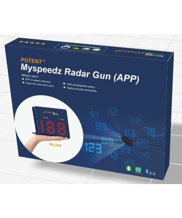 Potent Hockey Training Speed Radar Gun 2.0 | App Support for All Sports - Measure Speed for Hockey Baseball Tennis & Golf - Buy Online on SooperMarket.com