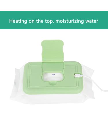 Baby Wipes Heater and Dispenser - Thermostatic Comfort in Green | Wipes Warmer for Baby Wipes - Buy Online on SooperMarket.com