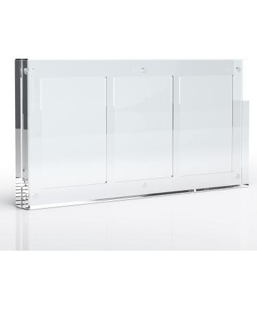 Wildnut Transparent Card Display Case - 35PT Acrylic TCG Triple Card Stand for Standard Comics, Sports, and Baseball Cards (20mm) - Buy Online on SooperMarket.com