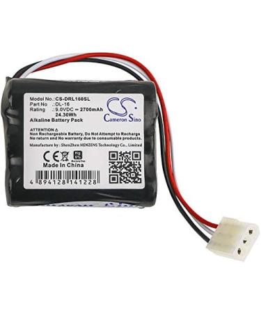 9V Battery Compatible with Saft 720351000 DL-16 HTL2 HTL2720351000 - International Shipping Available - Buy Online on SooperMarket.com