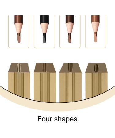Mini Cosmetic Pencil Sharpener Trimmer for Eyebrow, Eye Liner, Lip Liner - Manual Cutter for Precision Makeup Application - Buy Online on SooperMarket.com