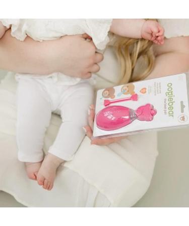 oogiebear Bear Pair - Safe Baby Booger Cleaner & Nose Sucker Duo | Bulb Aspirator & 2-in-1 Wax Cleaner | Latex & BPA Free - Blue - Buy Online on SooperMarket.com