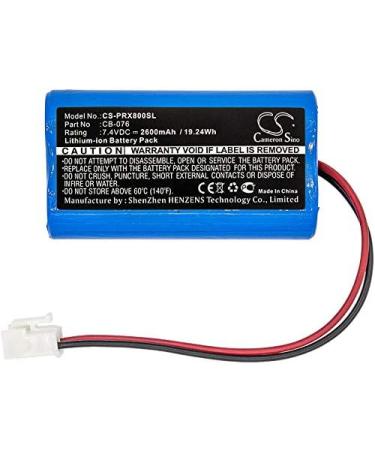 Replacement Battery for Promax 8 Premium CATV Analyser - CB-076 2600mAh/7.4V | International Shipping Available - Buy Online on SooperMarket.com