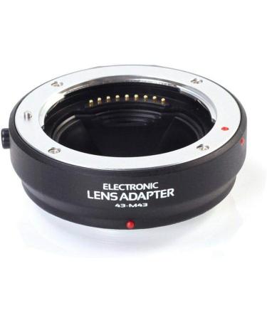 Foto4easy Electronic Auto Focus AF Lens Mount Adapter for Four Thirds to Micro Four Thirds - Compatible with Olympus OM-D E-M1 Mark II, E-M5, Panasonic GH3, GH4, GH5, GH5s DSLR Camera - Buy Online on SooperMarket.com