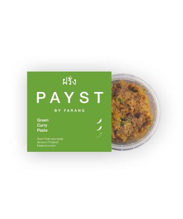 Payst Fresh Thai Green Curry Paste. Fresh Handmade in London Authentic Thai cooking paste. 100g. Serves 2.
