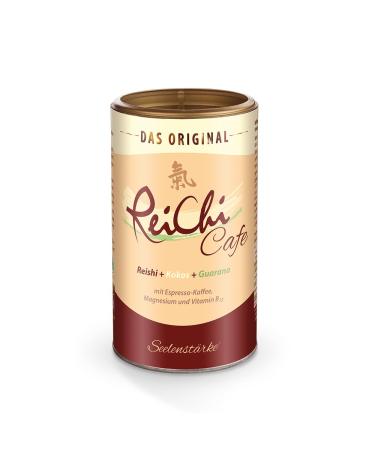 Vegan Reichi Cafe by Dr.Jacob's I with Reishi-Mushroom I Guarana Ginseng extract I with magnesium vitamin B12 soluble coffee i vital fungus Rei-chi coffee 180 g can i 36 cups coffee 180 g (1 Pack)