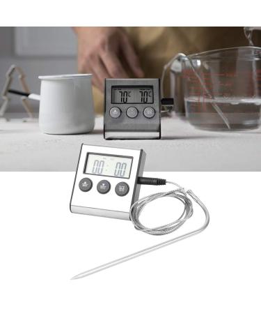 Multifunctional BBQ Grill Thermometer with Instant Reading Probe and Alarm - 50-300 F - Buy Online on SooperMarket.com