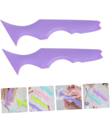 Didiseaon 6 Pcs Silicone Beauty Ruler Silicone Molds Silicone Eyeliner Tool Eyeliner Guide Aid - Buy Online on SooperMarket.com
