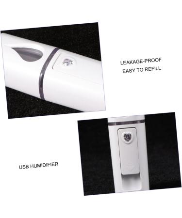 HAPINARY 1pc Mini Face Spray Instruments Rechargeable Facial Sprayer Mini Face Humidifier Hunidifier White - Buy Online on SooperMarket.com