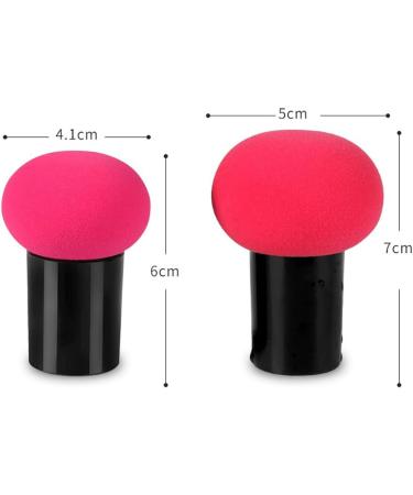 1pcpro Foundation Brush Mushroom Makeup Sponge Puff Seal Soft Sponge Beauty Makeup Blending Sponge Makeup Blender Foundation Sponge Applicator Sponges Makeup Tools(rose Red) - Buy Online on SooperMarket.com