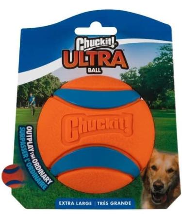 Chuckit Ultra Ball XLarge for Dogs - 8.5 cm Waterproof & Durable Dog Ball - Compatible with Chuckit Launchers - Multi-Colored 1-Pack - Buy Online on SooperMarket.com