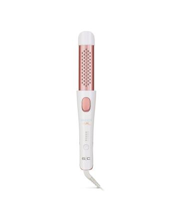 StyleCraft Breezy Curl 2-in1 Cool Air Hair Styler Tourmaline Ionic Technology for Straight or Wavy Styles White