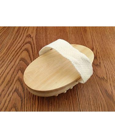 JIAHAO Natural Wood Hand-Held Massager Body Brush for Cellulite Reduction - Set of 2 (Large) - Buy Online on SooperMarket.com