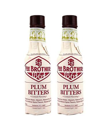 Fee Brothers Plum Cocktail Bitters - 5 oz - 2 Pack