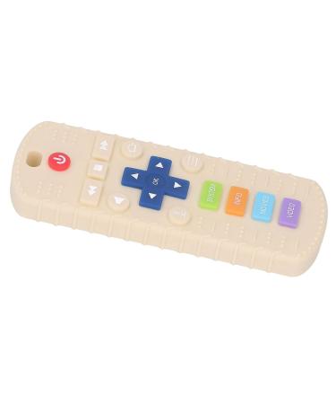 Soft Silicone Teething Toy for Toddlers - Odorless and Anxiety-Relieving Teething Toy for Home - White - Buy Online on SooperMarket.com
