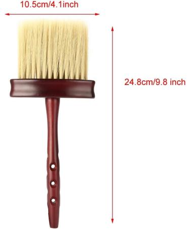 Neck Duster ANGGREK 1 Barber Salon Neck Face Duster Hairdressing Hair Cut Sweep Brush Hairbrush - Buy Online on SooperMarket.com