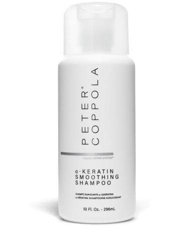 PETER COPPOLA A-keratin Smoothing Shampoo - Sulfate Free Shampoo Infused With Argan Oil Avocado And Hydrolyzed Keratin Smooths Softens & Hydrates Thick Coarse Frizzy Hair (10 Fl Oz)