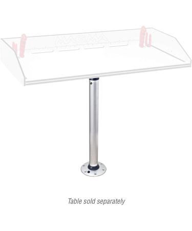 Magma Products T10-185 Double Locking Stowable Pedestal Mount - Silver, One Size - Buy Online on SooperMarket.com