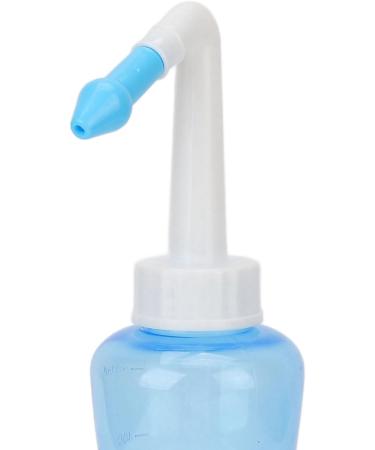 Nasal Cleaner Smoother Breathing with 2pcs Nozzles 500ml Bottle Nasal Wash Cleaner Nasal Hygiene Kit - Buy Online on SooperMarket.com