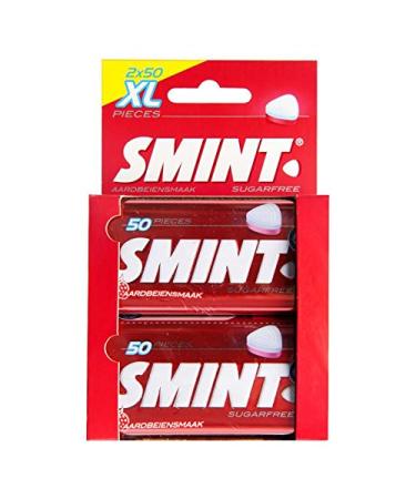 Smint - XL Strawberry | 2 x 35 grams/2 x 1.23 oz