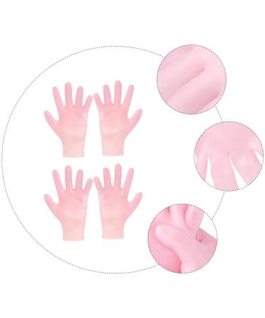 Healeved 2 Pairs Whitening Moisturizing Gloves Moisturizing Gel Gloves Healing Gloves for Dry Cracked Anti-Dry Gloves Moisturizing Hand Gloves Sokcs Pink Miss Sock Sun Protection Sebs - Buy Online on SooperMarket.com