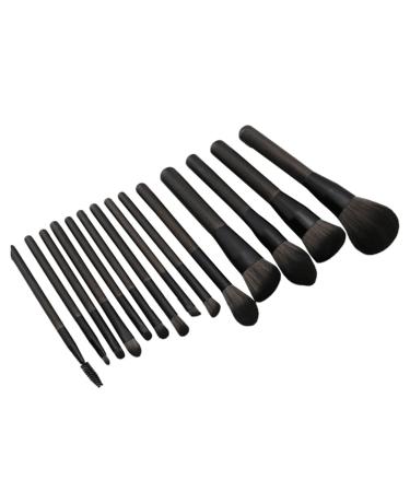 sunree Complete Makeup Brushes 14 Set Brushes Loose Powder Brush Foundation Brush Nose Shadow Brush Soft Fiber Hair