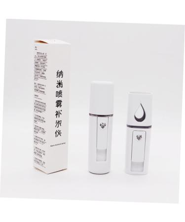 Healeved 2pcs Cool Mist Sprayer Nano Mist Sprayer Handheld Facial Sprayer Mini Face Humidifier White - Buy Online on SooperMarket.com