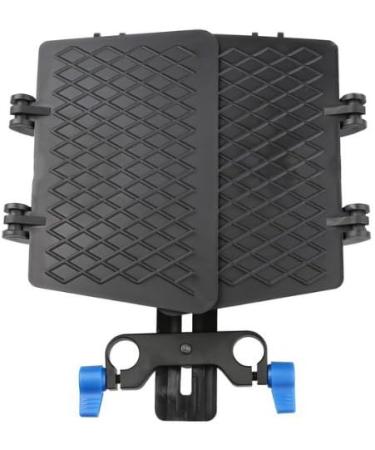 Fotga ABS Plastic Matte Box with 15mm Rail Rod Clamp Sunshade for Camera Cage | Compatible with Canon, Fuijifilm, Panasonic and more - Buy Online on SooperMarket.com