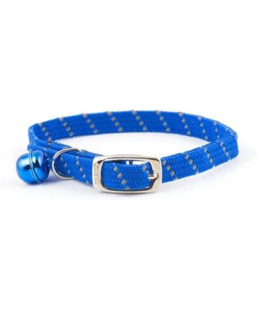 Ancol Reflective all-elastic Cat Collar Black Black 1 Count (Pack of 1) Single - Buy Online on SooperMarket.com