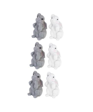 Alipis 6 Pcs Wall Mount Clothing Rack Hat Hangers Creative Wall Hooks Sticky Hook Fairy Garden Coat