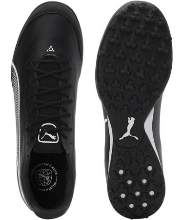 PUMA Unisex King Pro TT Football Boots - Size 45 EU | Black & White Soccer Shoes for Optimal Performance - Buy Online on SooperMarket.com