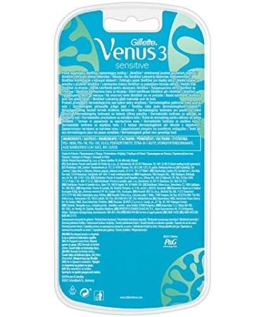 Gillette Venus 3 Sensitive Disposable Razors for Women - Pack of 2 | Comfort Blades | Perfect Mother's Day Gift - Buy Online on SooperMarket.com