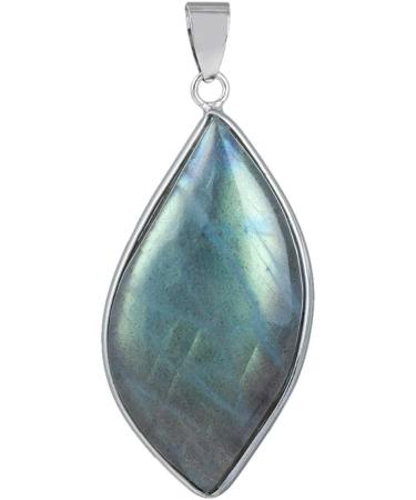 Natural Crystal Rough 1Lot Natural Irregular Shape Labradorite Healing Crystal Chakra Reiki Pendant Fit Necklace - Buy Online on SooperMarket.com