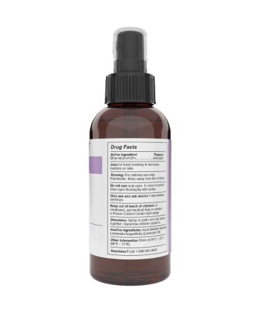 Olivia Care Lavender Hand Sanitizer 4oz - 99.9% Germ-Killing, Moisturizing, Portable - Buy Online on SooperMarket.com
