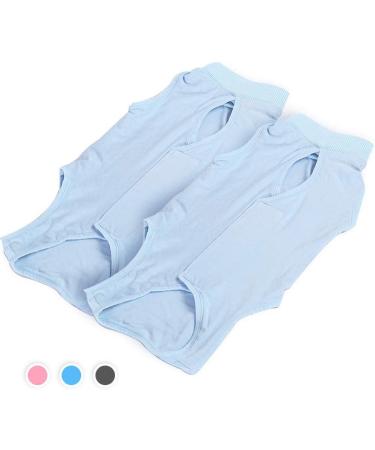 Cat Professional Surgical Recovery Suit Cat Clothes for Abdominal Wounds or Skin Diseases (M Blue) 1.36 kg (Pack of 1) Blue - Buy Online on SooperMarket.com