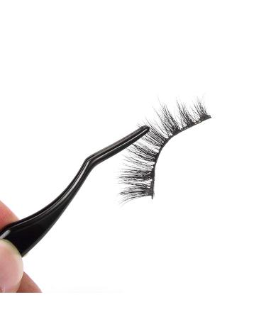 FEITA Professional Curved False Eyelash Applicator - Easy Extension Tweezer for Lashes Application and Removal - Buy Online on SooperMarket.com