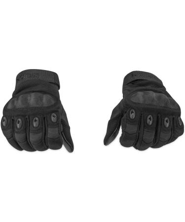 ORIION Tactical Gloves for Men - Heavy Duty Combat & Shooting Gloves | Full-Finger Paintball, Climbing & Riding Gloves - X-Large Size | Ideal for Airsoft - Buy Online on SooperMarket.com
