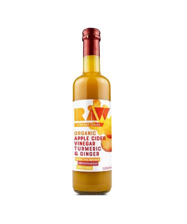 Raw Health Raw Health Raw Apple Cider Vinegar Blend Turmeric & Ginger 500 ml 500 ml (Pack of 1)