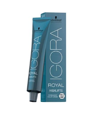 SCHWARZKOPF PROFESSIONAL - IGORA - ROYAL HIGHLIFTS PERMANENT Hair Colour - 60ML (12-1 Special Blonde Cendre)