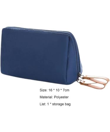 Buy Large Capacity Makeup Bag - Polyester Toiletry Bag with Smooth Zipper for Women & Girls - Travel & Home Storage in Black & Red - Buy Online on SooperMarket.com