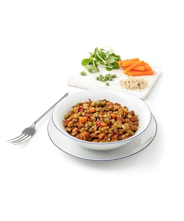 Vegetable Curry with Rice High Protein Ready Meal | Camping Hiking Gym Vegetable Curry 1