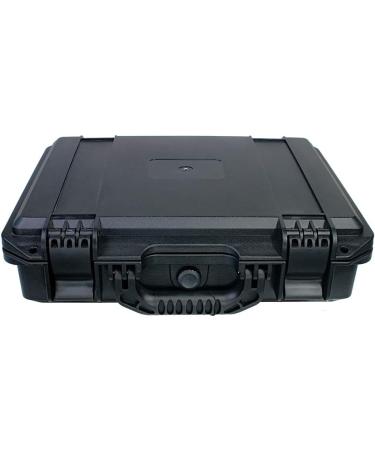 AxiGear Waterproof Hard Case with DIY Customizable Foam Insert - 14 x 12 x 4in - Buy Online on SooperMarket.com