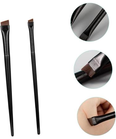 Mikinona 3 Sets Eyeliner Brush Makeup Brush Ultra Fine Eyeliner Brush Cosmetic Brush Angled Precision Eyeliner Eye Makeup Tool Beauty Cosmetic Tool Angled Eyeliner Brush Makeup Supplies - Buy Online on SooperMarket.com